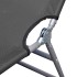 Tumbona plegable con respaldo ajustable