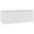 Mueble para TV madera contrachapada blanco 80x34x30