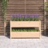 Jardinera de madera maciza de pino 112x25x66