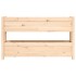 Jardinera de madera maciza de pino 112x25x66