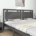 Cabecero de cama madera maciza de pino gris 205,5x4x100