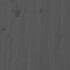 Cabecero de cama madera maciza de pino gris 205,5x4x100