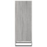 Aparador de madera de ingeniería gris Sonoma 34,5x32,5x90