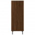 Aparador de madera de ingeniería marrón roble 34,5x32,5x90