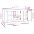 Aparador madera contrachapada roble ahumado 102x35x55