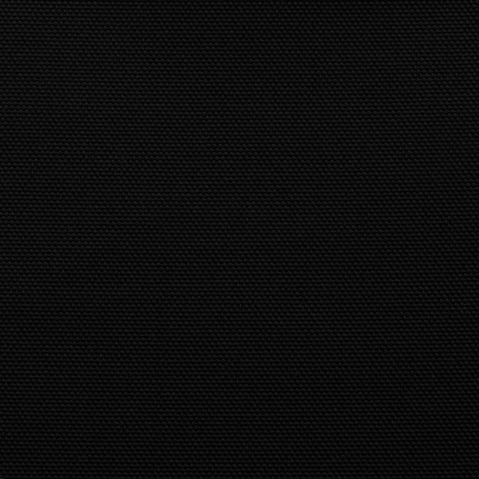 Toldo de vela triangular tela Oxford negro 5x7x7