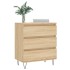 Aparador de madera contrachapada roble Sonoma 60x35x70