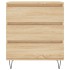 Aparador de madera contrachapada roble Sonoma 60x35x70