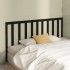 Cabecero de cama madera maciza de pino negro 186x4x100