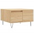 Mesa de centro madera contrachapada roble Sonoma 55x55x36,5