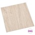 Lamas para suelo autoadhesivas 55 uds PVC marrón claro 5,11