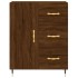 Aparador de madera de ingeniería marrón roble 69,5x34x90
