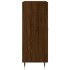 Aparador de madera de ingeniería marrón roble 69,5x34x90