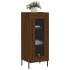 Aparador madera de ingeniería marrón roble 34,5x34x90