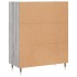 Aparador de madera de ingeniería gris Sonoma 69,5x34x90