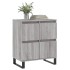 Aparador de madera contrachapada gris Sonoma 60x35x70