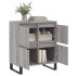 Aparador de madera contrachapada gris Sonoma 60x35x70