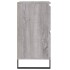 Aparador de madera contrachapada gris Sonoma 60x35x70