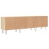 Mueble de TV madera contrachapada roble Sonoma 150x30x44,5