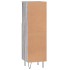 Armario de baño madera contrachapada gris Sonoma 30x30x100