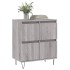 Aparador de madera contrachapada gris Sonoma 60x35x70
