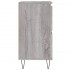 Aparador de madera contrachapada gris Sonoma 60x35x70