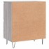 Aparador de madera contrachapada gris Sonoma 60x35x70