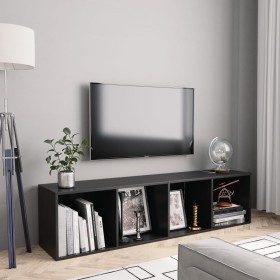Estantería/mueble de TV blanco 143x30x36