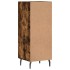 Aparador madera de ingeniería roble ahumado 34,5x34x90