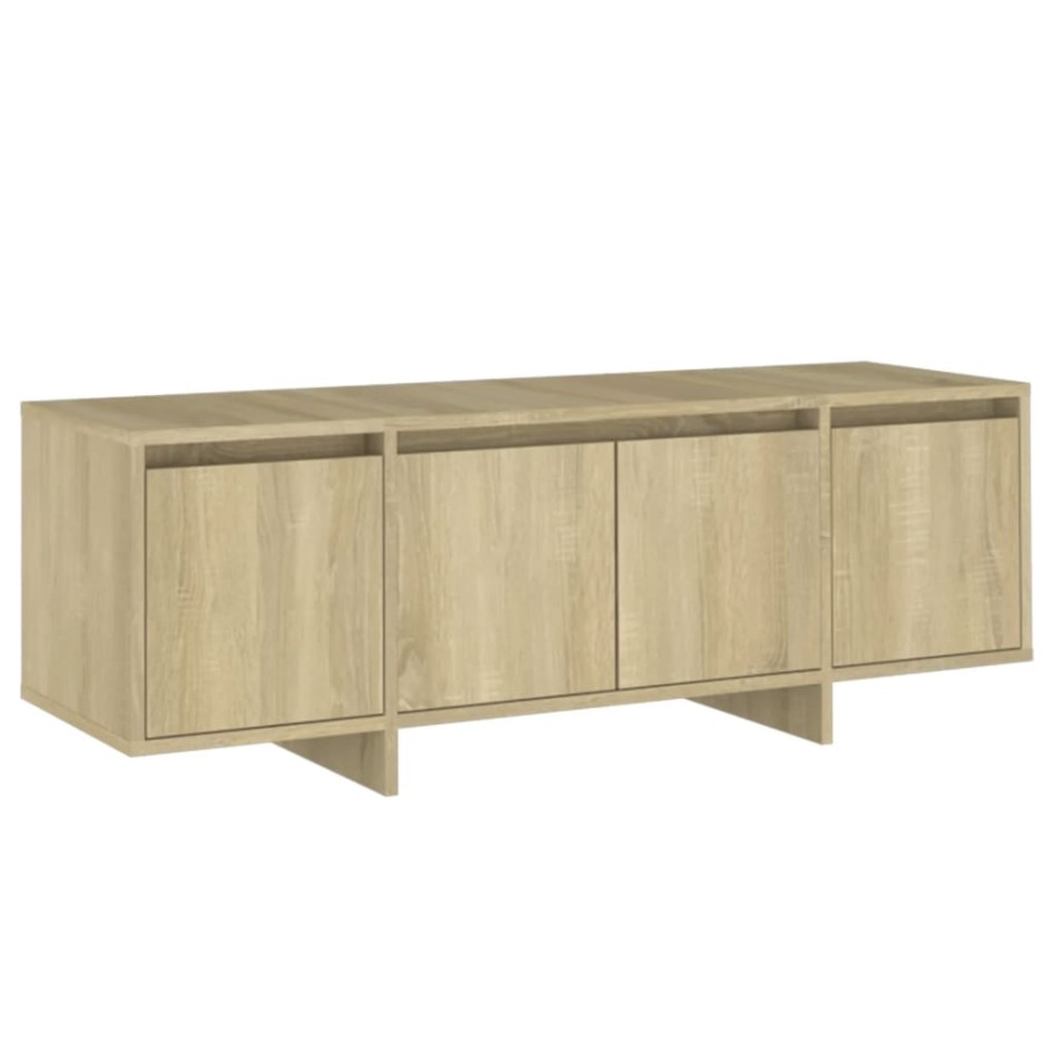 Mueble para TV madera contrachapada roble Sonoma 120x30x40,5