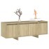 Mueble para TV madera contrachapada roble Sonoma 120x30x40,5