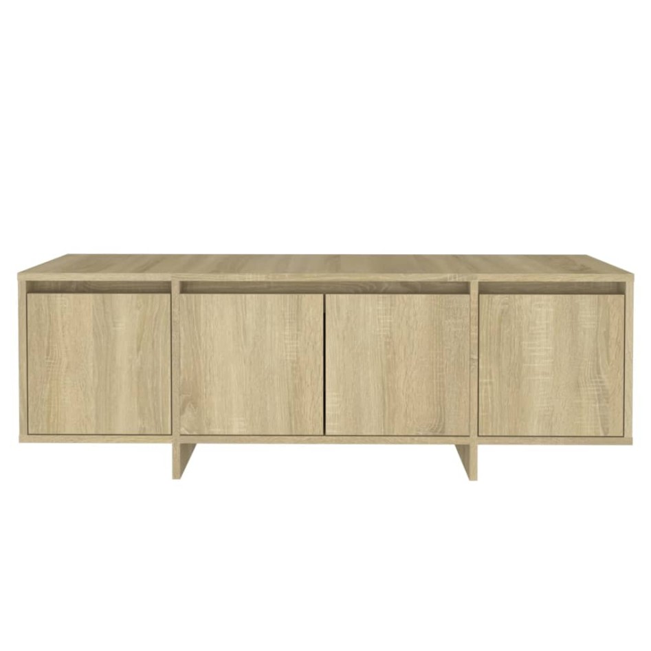 Mueble para TV madera contrachapada roble Sonoma 120x30x40,5