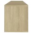 Mueble para TV madera contrachapada roble Sonoma 120x30x40,5