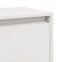 Armario de pared de madera maciza de pino blanco 80x30x35
