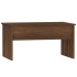Mesa de centro madera de ingeniería marrón roble
