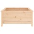 Jardinera madera maciza de pino 82,5x82,5x39