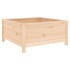 Jardinera madera maciza de pino 82,5x82,5x39