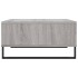 Mesa de centro madera de ingeniería gris Sonoma 60x60x30