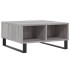 Mesa de centro madera de ingeniería gris Sonoma 60x60x30