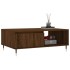 Mesa de centro madera de ingeniería roble marrón 90x60x35