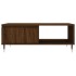 Mesa de centro madera de ingeniería roble marrón 90x60x35