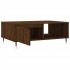 Mesa de centro madera de ingeniería roble marrón 90x60x35