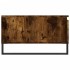 Mesa de centro madera de ingeniería roble ahumado 90x60x35