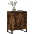 Aparador madera contrachapada color roble ahumado 60x35x70