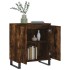 Aparador madera contrachapada color roble ahumado 60x35x70
