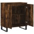 Aparador madera contrachapada color roble ahumado 60x35x70