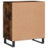 Aparador madera contrachapada color roble ahumado 60x35x70