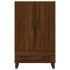 Aparador alto madera de ingeniería roble marrón 69,5x31x115