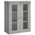 Armario de pared gris Sonoma 69,5x34x90