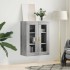 Armario de pared gris Sonoma 69,5x34x90